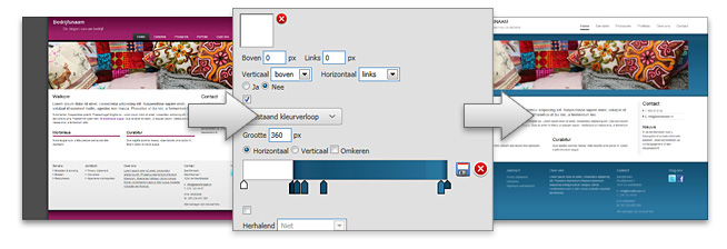 Geintegreerde webdesign software om elke website te maken.