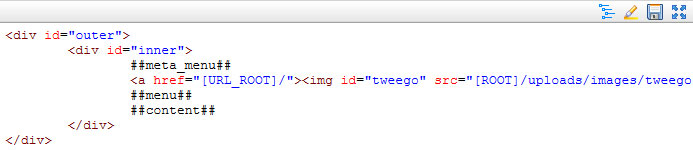 Html-sjablonen aanpassen in een TweeGo website.