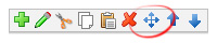 Versleepbaar maken via snelmenu en contextmenu.