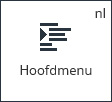 Ongepubliceerd menu.